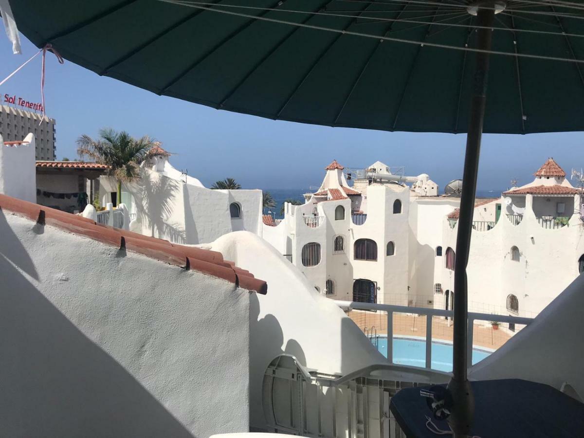 Wonderful White Appartament In Las Tortugas Playa de las Americas  Luaran gambar