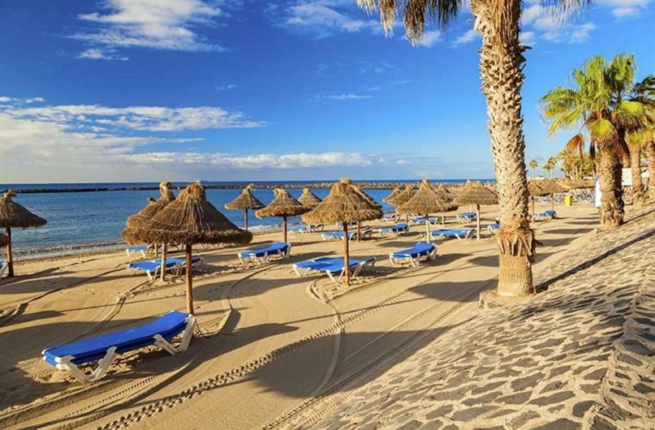 Wonderful White Appartament In Las Tortugas Playa de las Americas  Luaran gambar